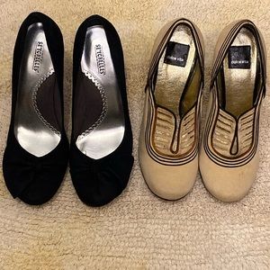 2 for $10 Vintage heel shoes Seychelles Dolce Vita